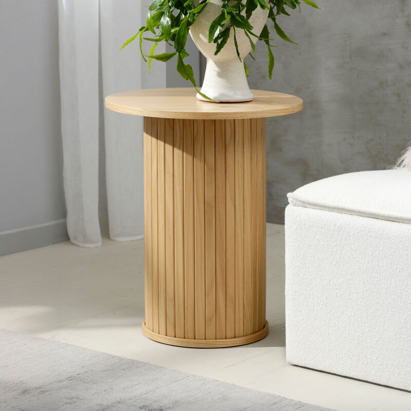 Table D'appoint Ronde Pliable 45cm En Métal Et Verre Pour Balcon Noir Comfortxl Outdoor Living 68adb371420129ef96aae938