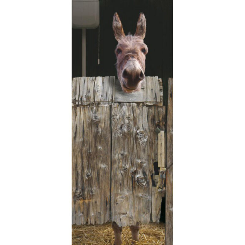 Sticker de porte 83x204cm motif hihan