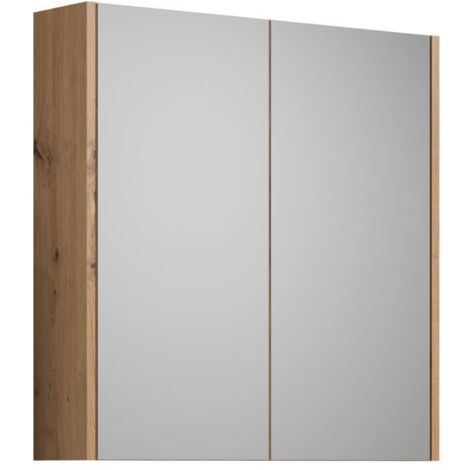 Armoire suspendue 2 portes blanc mat - FLOW (1/5)