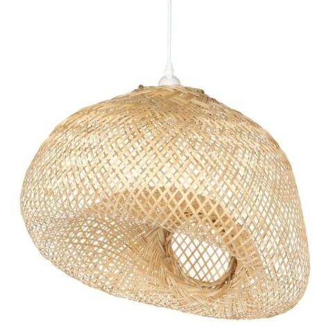 Suspension 20x40x120 cm en bambou naturel (1/5)