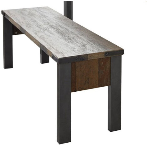 Banc 140x35x44 cm gris ardoise - BLAZE (1/4)