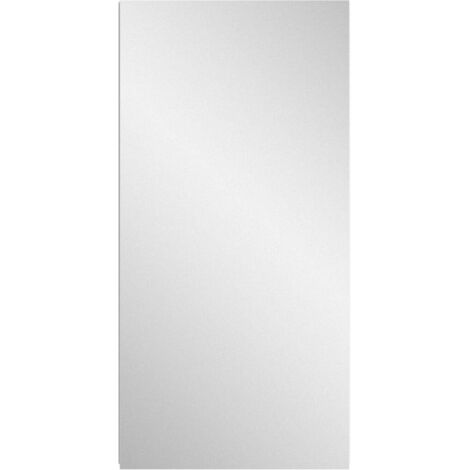 Armoire de toilette 1 porte 38x18x77 cm blanc brillant - VARKA (1/4)