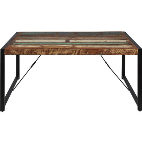 Table à manger 180 cm en bois recyclé - WINSEN (1/5)