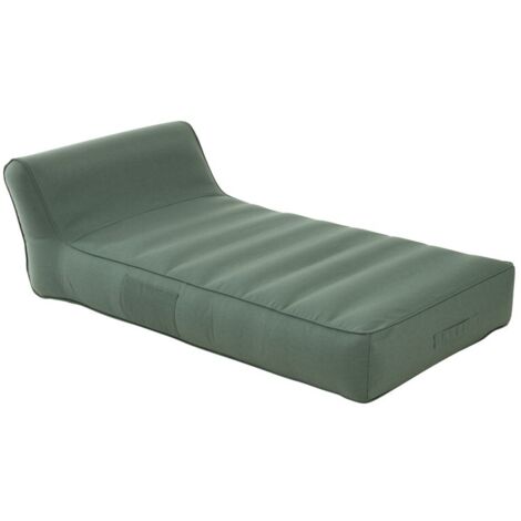 Matelas piscine 160x82x50 cm en polypropylène vert - GIFTY