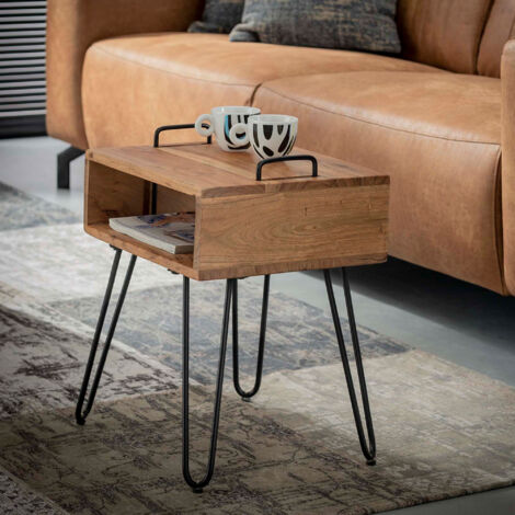 Tikamoon Table basse lattée en acacia massif Key Wood | Leroy Merlin