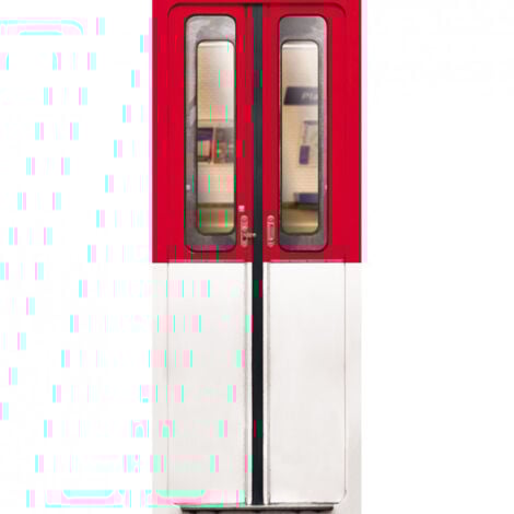 Sticker de porte 83x204cm motif metro