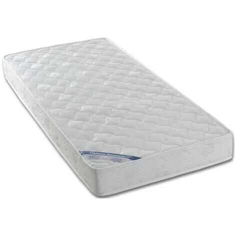 Matelas à ressorts biconiques 90x190 cm 2 faces de couchage (1/2)