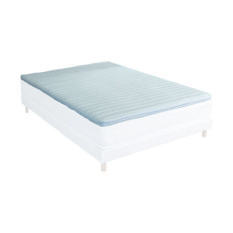 Surmatelas 140x190 CM ELIAS mousse mémoire de forme 10 zones