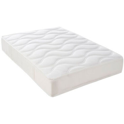 Matelas latex confort 160x200 cm – Épaisseur 18 cm – 5 zones de confort – Soutien ferme – Coutil stretch 100% polyester – Idliterie (1/2)