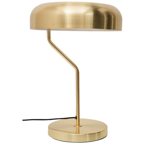 Lampe de table 30x30x42 cm en fer doré - ECLIPSE (1/5)
