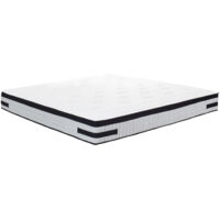 Matelas à ressorts ensachés 160x200 cm CONFORTLUXE