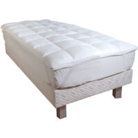 Surmatelas confort luxe 1400 g/m2 80x200 cm