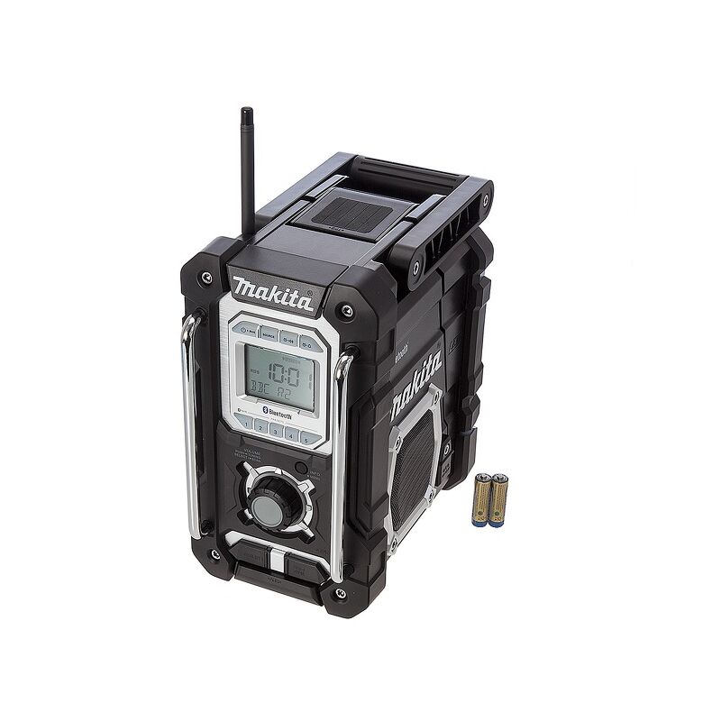 Makita DMR106B Radio de chantier Secteur & batterie - 7,2-18V Li-ion -  Bluetooth - Noir - Machine seule