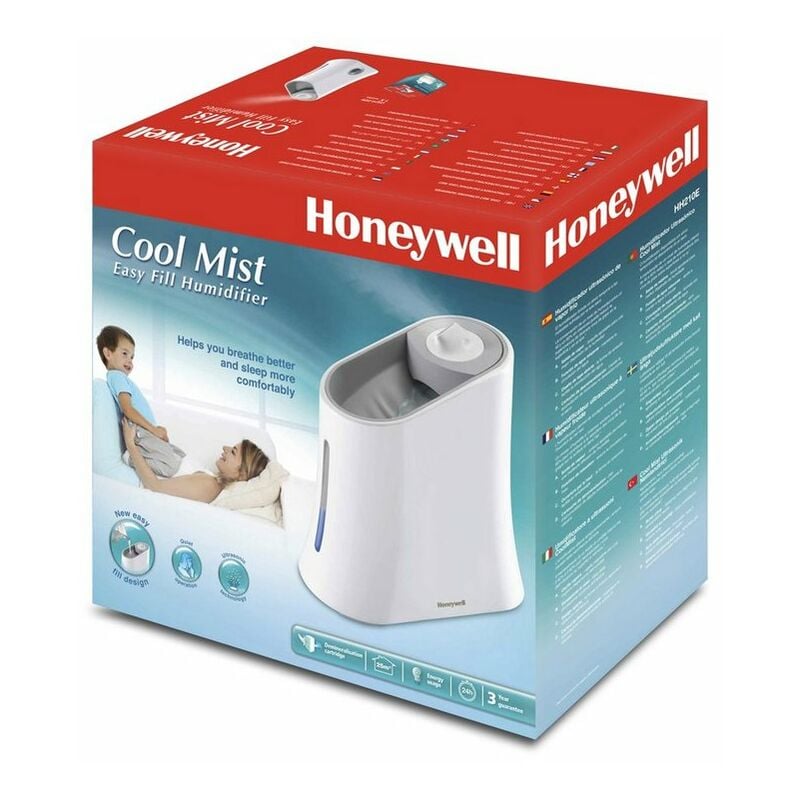 Honeywell Hh210e4 Humidificador de vapor color gris y blanco 3.5l hh210e4humidificador 110 5 hh210