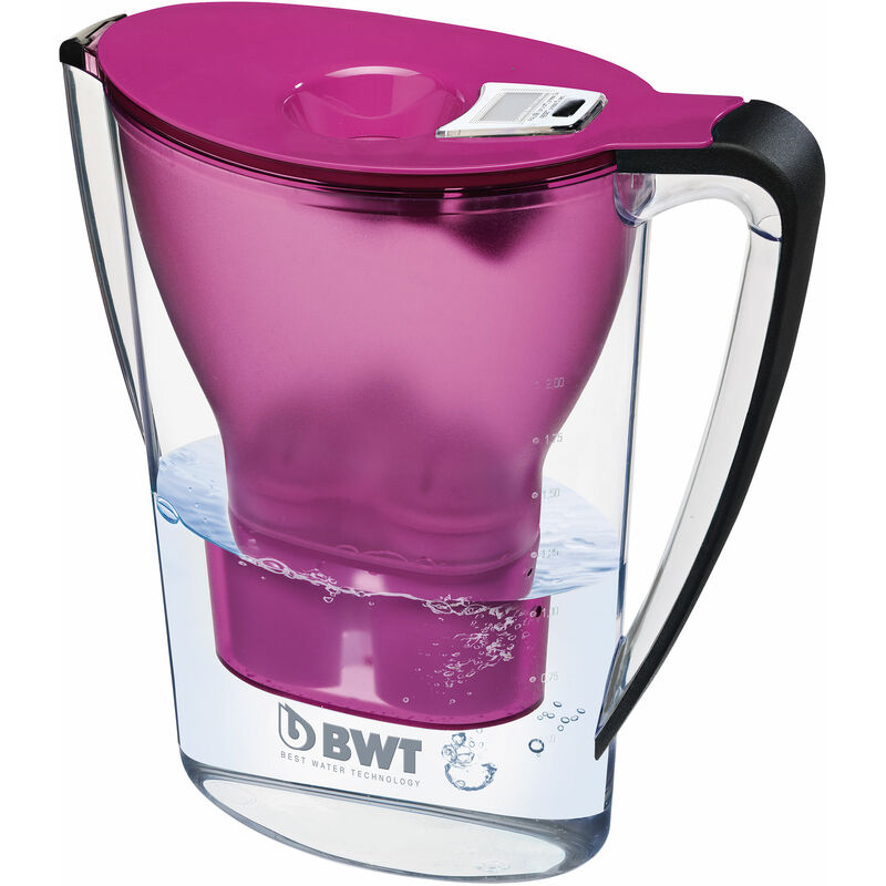 BWT Penguin Electrónica – Jarra filtradora de agua con magnesio 2,7L Violeta