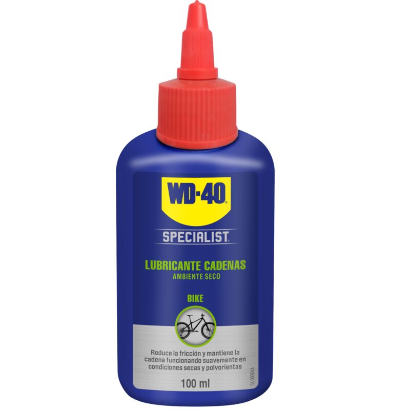 WD40 Bike Lubricante Bicicleta ambiente seco - Gotero 100ml Ciclismo