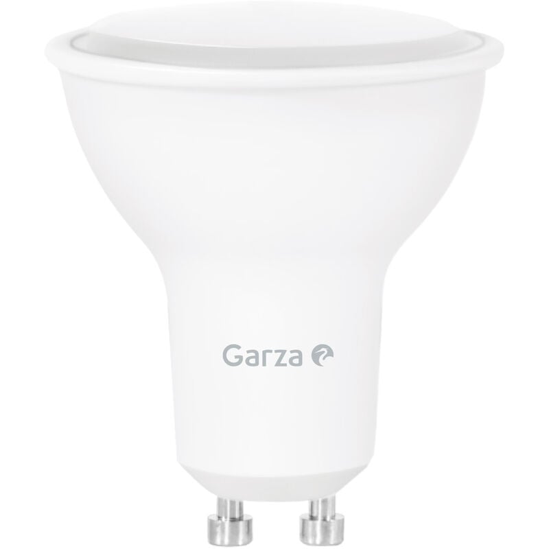 Garza ® - Bombilla Led GU10 Dicroica, Luz cálida 3000K, Casquillo GU10, 7W 500 lúmenes