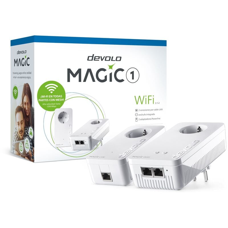 Amplificador de señal Wifi Devolo Magic 1 wifi 2-1-2