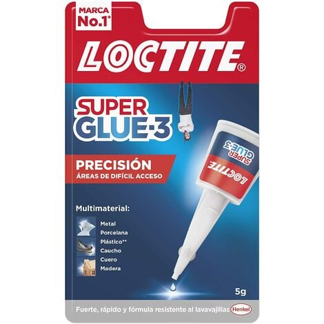 Pack 6 unidades Loctite Superglue 3 Pegamento Adhesivo instantáneo Creative  - Pegamento Cianoclrilato de Precisión en formato Bolígrafo Antigoteo