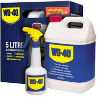 WD40 Industrial - Aceite lubricante multiusos Bidón 5L + Pulverizador