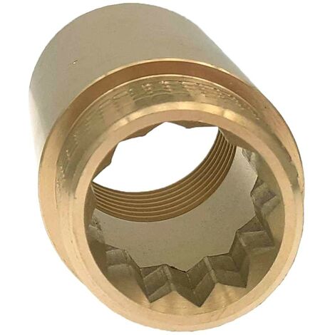 Rallonge laiton Mâle Femelle Ø 3/4" x L. 40 mm - à l'unité