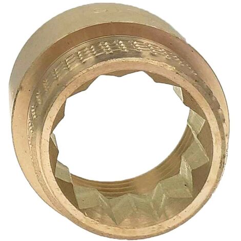 Rallonge laiton Mâle Femelle Ø 3/4" x L. 20 mm - à l'unité