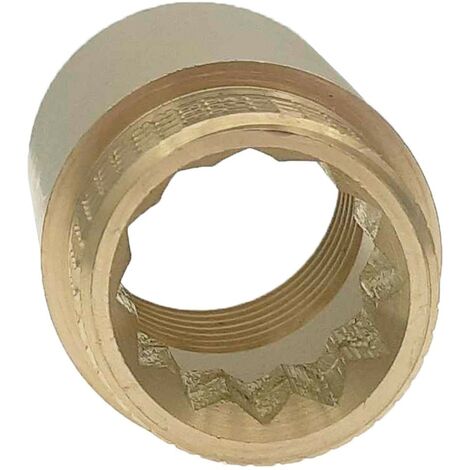 Rallonge laiton Mâle Femelle Ø 3/4" x L. 30 mm - à l'unité