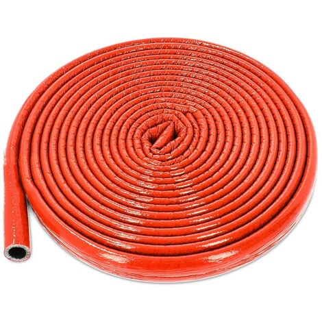 Monmobilierdesign – Gaine isolante mousse 6 mm – Pour tube Ø 18 mm – 50 m – Protection thermique pour plomberie et chauffage