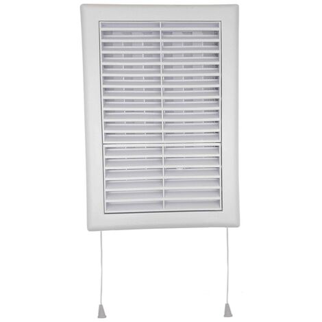 Lot de 1 Grille intérieur avec moustiquaire et tirette 140x210 mm (1/5)