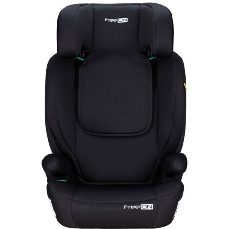 Monmobilierdesign – Siège auto i-Size réglable 100-150 cm jusqu'à 36 kg – Installation face route avec ceinture 3 points – Appui-tête réglable 14 positions – Noir