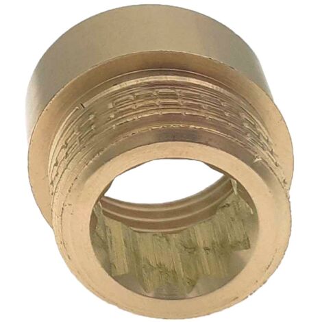 Rallonge laiton Mâle Femelle Ø 1/2" x L. 10 mm - lot de 10