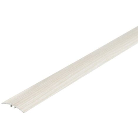 Barre de seuil en aluminium Blanc 37 X 930 mm