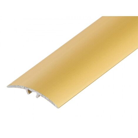 Barre de seuil en aluminium Doré 37 X 1860 mm