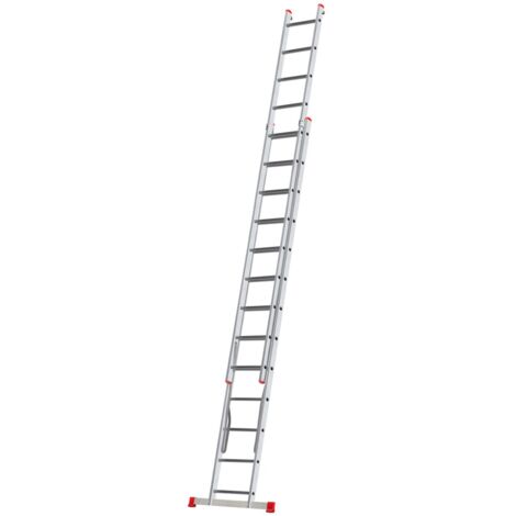 Monmobilierdesign – Échelle transformable en aluminium 2 plans 13 marches – Charge maximale 150 kg – Pieds renforcés et barreaux antidérapants