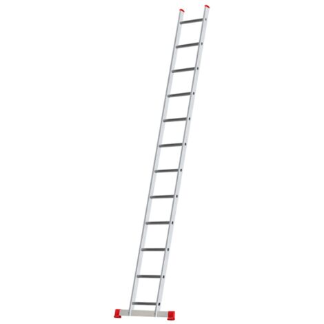 XTRA Echelle simple en aluminium 12 marches
