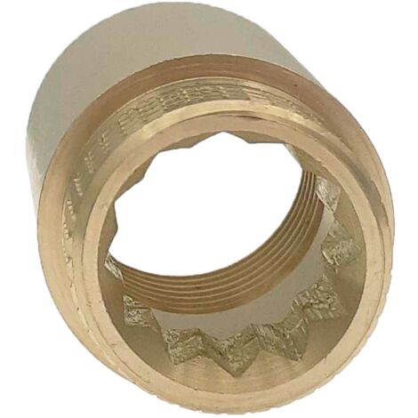 Rallonge laiton Mâle Femelle Ø 3/4" x L. 30 mm - lot de 10 (1/3)
