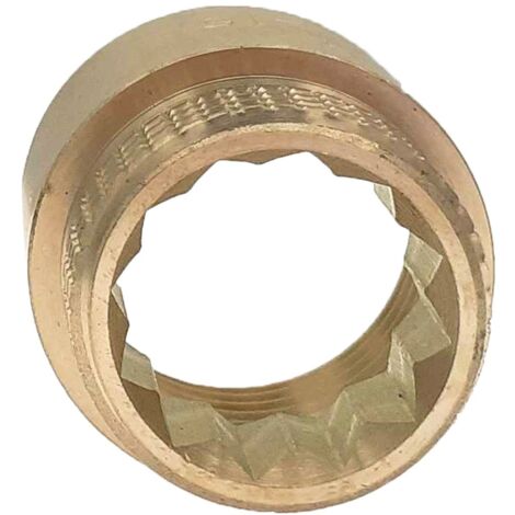 Rallonge laiton Mâle Femelle Ø 3/4" x L. 15 mm - lot de 10