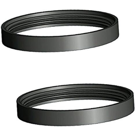 Lot de 2 Joints en silicone Ø 100 mm pour poêle haute température