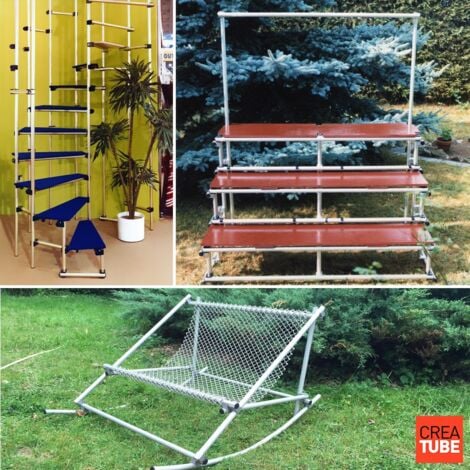 Tube aluminium Ø 30 mm Creatube 200 cm naturel non anodisé