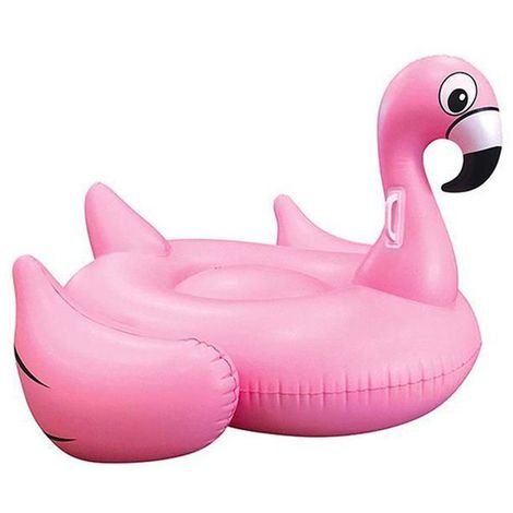 Grande Bouee Flamant Rose Matelas Gonflable Piscine Et Plage