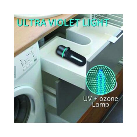 Lampada portatile a raggi ultravioletti UV ECODE Generatore di Ozono per  spazi ristretti, 2.5W, 10000