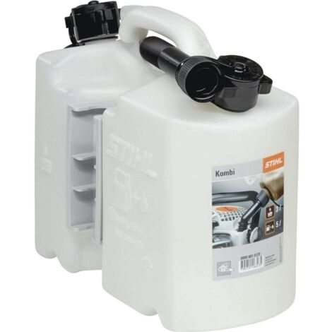 Tanica Oregon Combi-Can Per Carburante E Olio Motosega - Doppio Scomparto 5L+3L Con Tappi Sicurezza - Foto 11