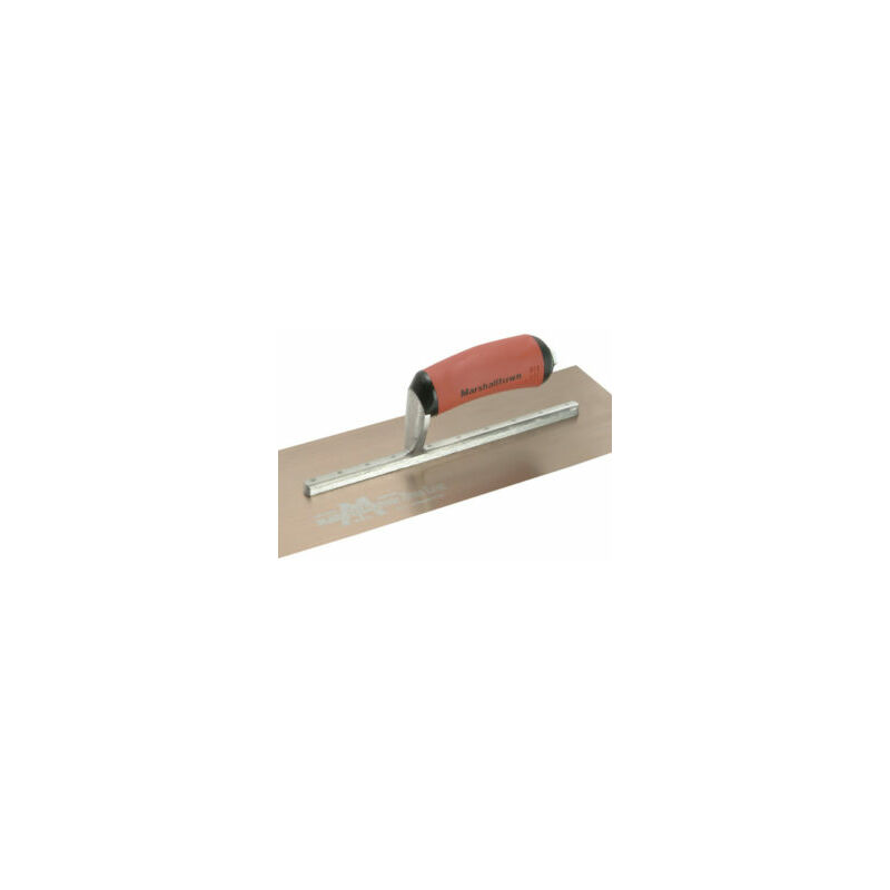 MPB13GSD Pre-Worn PermaShape® Finishing Gold S/S Trowel DuraSoft® 13 x 5in