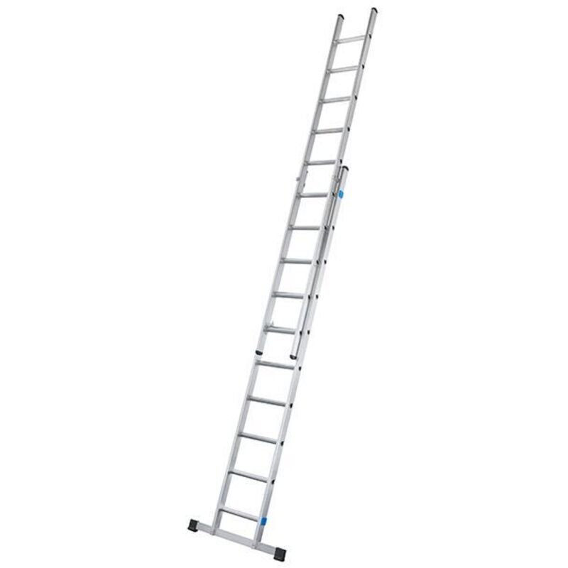 Zarges ZAR44834 Double Extension Ladder With Stabiliser Bar 2-Part D