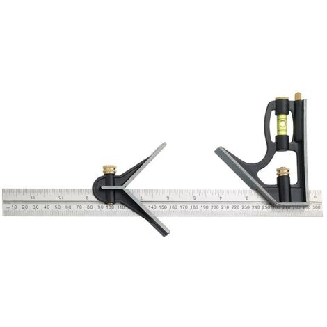 Fisher FB225ME Combination Square 300mm (12in) FIS225BP (1/3)