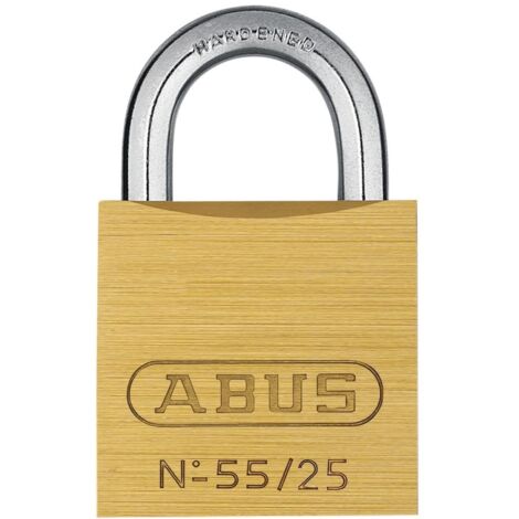 ABUS Mechanical 55/25mm Brass Padlock ABU5525