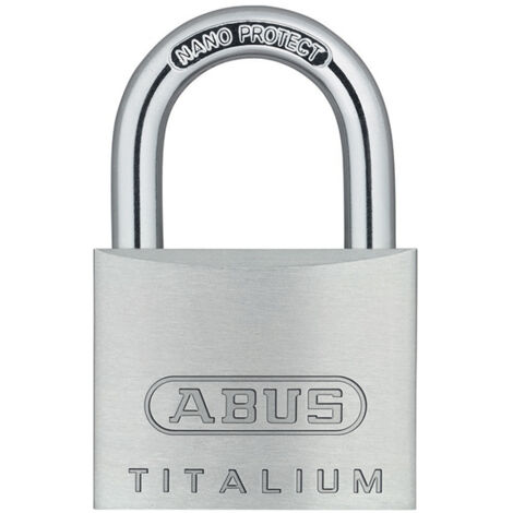 ABUS Mechanical 64TI/40mm TITALIUM™ Padlock Keyed Alike KA6412 ABUKA54587