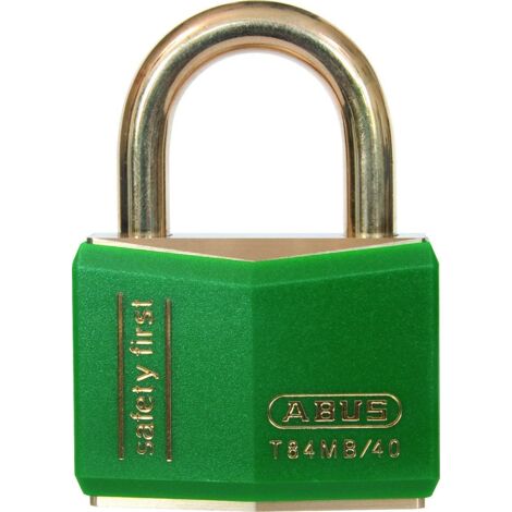 ABUS 22716 T84MB/40mm Green Rustproof Padlock ABUT8440GRE
