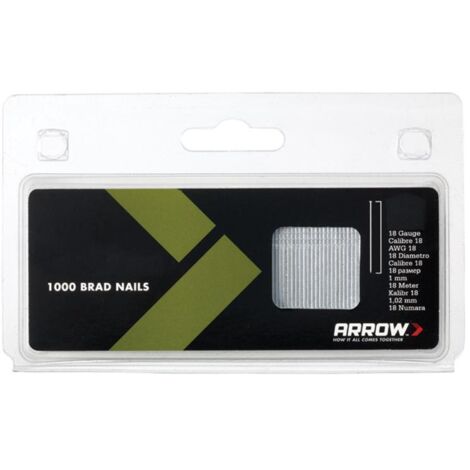 BN1832 Brad Nails 50mm 18g Pack 1000 (1/3)