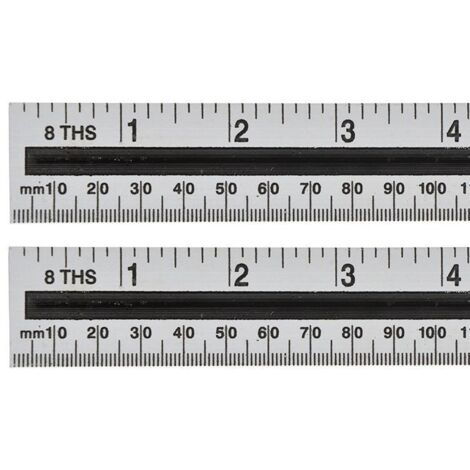 Aluminium Ruler 600mm (24in) (1/3)
